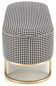 Scaun Harmon, negru/alb