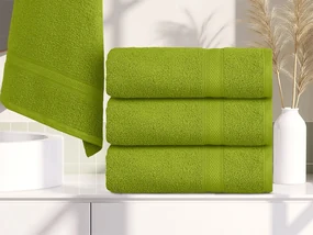 Prosop CLARYSSE ELEGANCE 60x110 cm verde, 100% bumbac