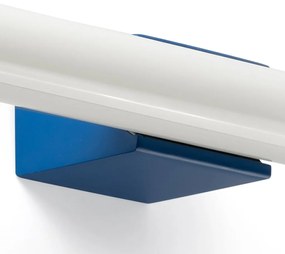 Aplica LED oglinda, tablou IP44 CALMA blue/opal 50cm