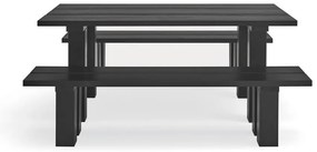 Masă de dining cu blat din lemn de pin 100x180 cm Banda – Teulat