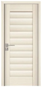Usa Interior din MDF Novo Doors ND01 LUX PREMIUM, Cadru din Lemn Masiv, KIT COMPLET, Toc Reglabil de 10 CM INCLUS, Plinta pe Ambele Parti (Culoare: