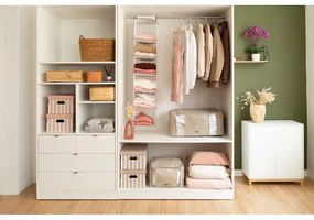 Cutie de depozitare pentru haine din material textil cu vacuum 65x50x27 cm Life – Compactor