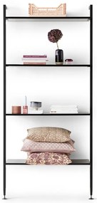 Sistem de rafturi Edge by Hammel, lățime 94 cm, negru