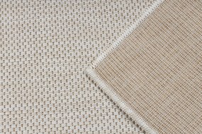 Covor, traversa SISAL SION A5165A Melanj țesute plate ecru / cremă