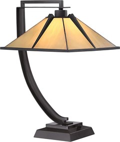 Quoizel QZ-POMEROY-TL - Lampă de masă POMEROY 1xE27/60W/230V