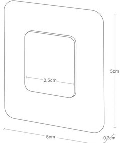 Suport pentru burete autoadeziv din metal Film Hook – YAMAZAKI