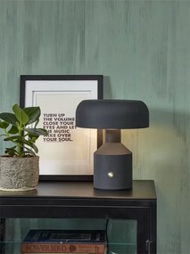 Veioza, Lampa de masa din metal Porto negru