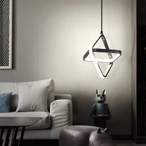 Aplica Led suspendata, Elit'S, Reia SI, 26w Negru