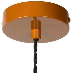Lustră pe cablu MARNE 1xE27/60W/230V portocaliu Lucide 30485/40/44