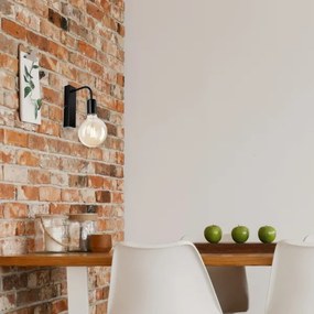 Aplică ASTRID 1xE27/60W/230V negru lucios