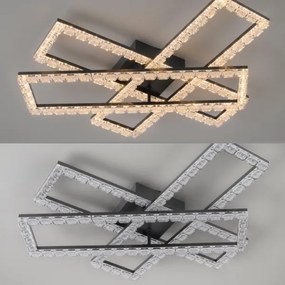 JUST LIGHT. 14733-18 - LED Plafonieră GLITRA LED/35W/230V neagră