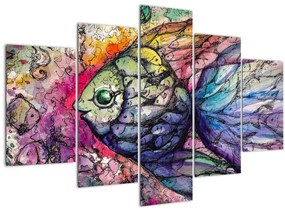 Tablou - Peștișorul colorat (150x105 cm)