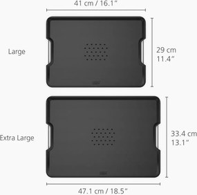 Tocător din plastic 41 x 29 cm Cut&amp;Carve – Joseph Joseph