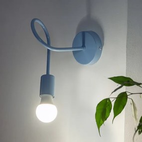 Aplica de perete OXFORD, 1xE27/15W/230V, albastră