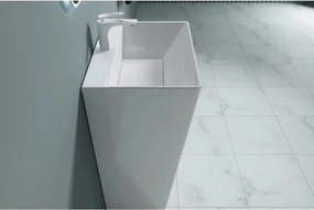 Lavoar freestanding din compozit Rune Hel 60 cm