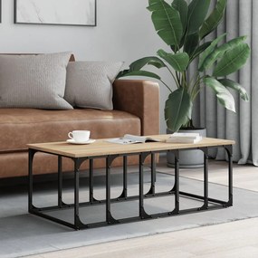 vidaXL Măsuță de cafea, stejar sonoma, 100x50x35,5 cm, lemn prelucrat