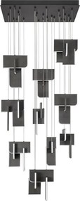 Lustra LED suspendata liniara design decorativ 2700K TOTEM 144W