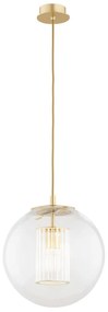 Lustra LED eleganta realizata manual Hampton alama periata