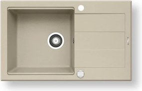 Pyramis 70083601 - Chiuvetă de bucătărie SPARTA PLUS LUX 78x48 cm granit/bej
