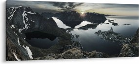 Tablou - Munții norvegieni (120x50 cm)