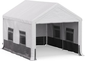 Blumfeldt Party Haven, cort, 400 x 296 x 280 cm, rezistent la intemperii, cadru din oțel, ușor de asamblat, cu pereți laterali