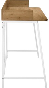 Birou cu blat cu aspect de lemn de stejar 50x120 cm Savona – Støraa