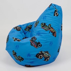 Fotoliu puf copii, Nirvana Light Pufrelax, Material Impermeabil, Off Road