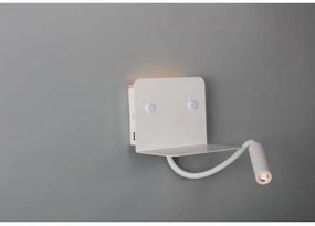 Lampă LED de perete cu raft VERA 1xLED/5W/230V + 1xLED/6W Azzardo AZ4417