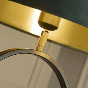 Lampadar/Lampa de podea decorativa Modish negru/verde