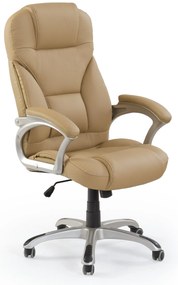Fotoliu de birou Delpha Bej. Promo -6%. 796014
