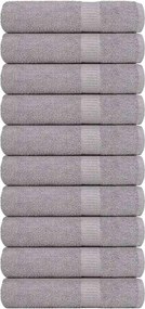 vidaXL Prosoape de mâini, FROGN, 10 buc., gri, 50x100 cm, 360 g/m²