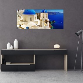 Tablou - Santorini, Grecia (120x50 cm)