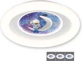 BRILAGI - Lampă de tavan LED pentru copii ASTRO LED/80W/230V, Ø 51 cm