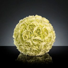 Aranjament floral elegant in forma de sfera, MIXROSE FORTUNE 45cm