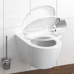 Schütte 82300-A - Capac WC alb cu SoftClose, din duroplast