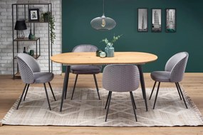 Masa extensibila Colorado stejar auriu - L120/160xl80xh74 cm