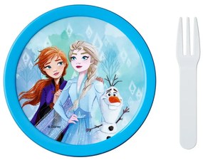 Cutie de gustări pentru copii cu furculiță Frozen 2 – Mepal