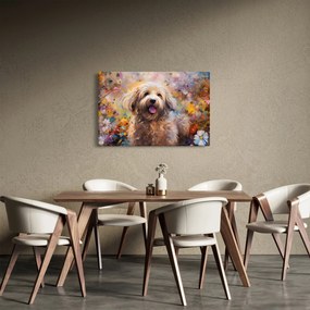 Tablou - Happy Dog II. (90x60 cm)