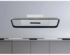 Plafonieră LED dimabilă LED/75W/230V 3000-6500K alb/negru + telecomandă