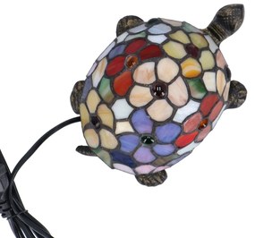 Lampa de masa Tiffany Turtle 20 cm