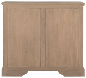 Bufet, natur, din lemn de bayur si rattan, Seraphine