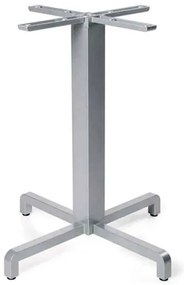 Bază masă exterior Nardi - Fiore, 47,5 x 47,5 x 72 cm Argento