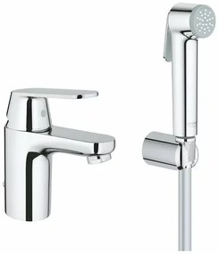 Baterie lavoar Grohe Eurosmart Cosmopolitan S cu dus igienic crom lucios
