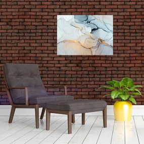 Tablou pe sticlă - Marmura (70x50 cm)