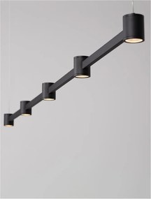 Lustra moderna cu 5 spoturi LED Puize