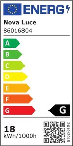 Lustra LED moderna diametru 45cm, Orlando