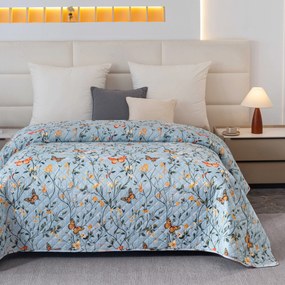 Cuvertura de pat MONARCH WINGS, albastru deschis Dimensiune: 220 x 240 cm