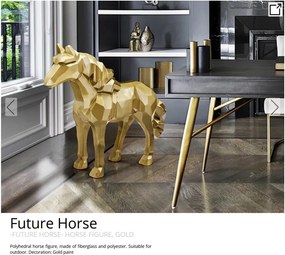 Figurina cal design decorativ Future Horse
