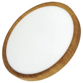 Plafonieră LED 24W, 230V, 3000/4000/6500K, Ø 30 cm, bej