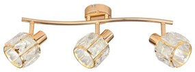 Spot DUBAI 3xE14/40W/230V roz-auriu
